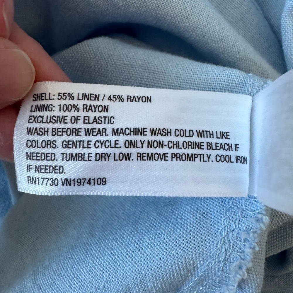 Universal Thread Light Blue Strapless Maxi Dress … - image 4